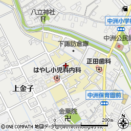 長野県諏訪市湖南周辺の地図