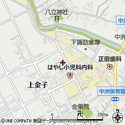 長野県諏訪市中洲538-7周辺の地図