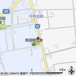 埼玉県春日部市立野474周辺の地図