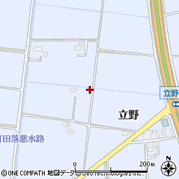 埼玉県春日部市立野714周辺の地図