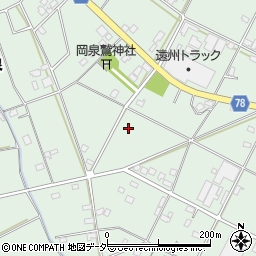 埼玉県白岡市岡泉1177周辺の地図