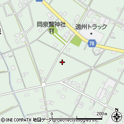 埼玉県白岡市岡泉1177周辺の地図