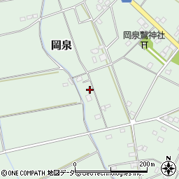 埼玉県白岡市岡泉1039周辺の地図