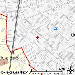 埼玉県白岡市小久喜163-17周辺の地図