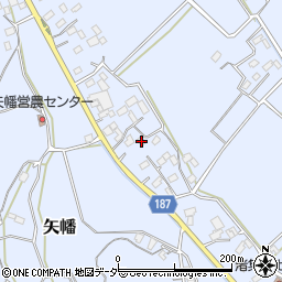 茨城県行方市矢幡581周辺の地図