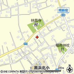 埼玉県蓮田市南新宿822周辺の地図