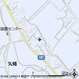 茨城県行方市矢幡584周辺の地図