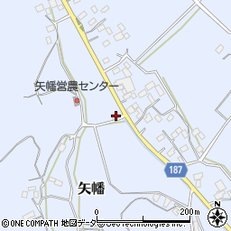 茨城県行方市矢幡716周辺の地図