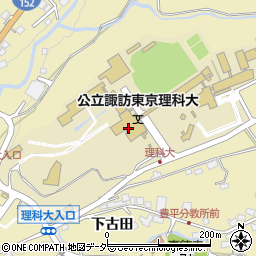 諏訪東京理科大学周辺の地図
