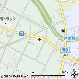 埼玉県白岡市岡泉1235周辺の地図