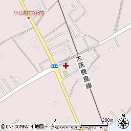茨城県鹿嶋市小山1030-1周辺の地図