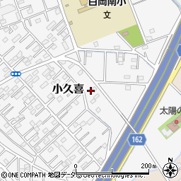 埼玉県白岡市小久喜400周辺の地図