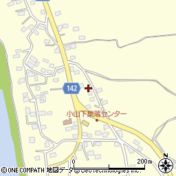 茨城県坂東市小山1622周辺の地図