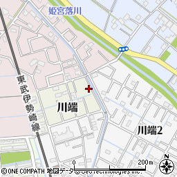 埼玉県南埼玉郡宮代町川端281周辺の地図