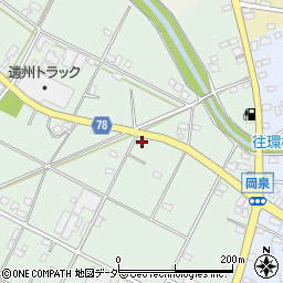 埼玉県白岡市岡泉1234周辺の地図