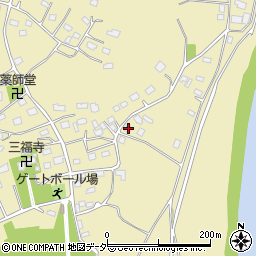 茨城県常総市坂手町801周辺の地図