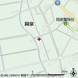 埼玉県白岡市岡泉1045周辺の地図
