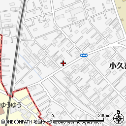 埼玉県白岡市小久喜165周辺の地図