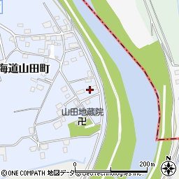 茨城県常総市水海道山田町967周辺の地図