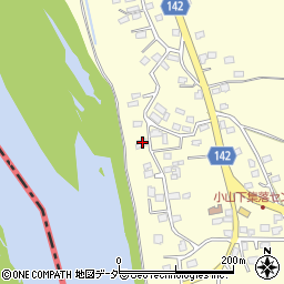 茨城県坂東市小山1632周辺の地図