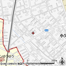 埼玉県白岡市小久喜168-3周辺の地図