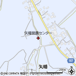 茨城県行方市矢幡1191周辺の地図