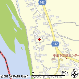 茨城県坂東市小山1631周辺の地図