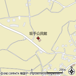 坂手公民館周辺の地図