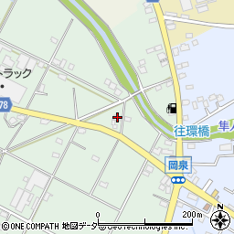 埼玉県白岡市岡泉1273-2周辺の地図