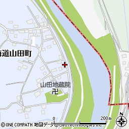 茨城県常総市水海道山田町968周辺の地図