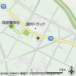 埼玉県白岡市岡泉1187周辺の地図
