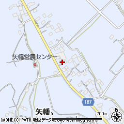 茨城県行方市矢幡571周辺の地図