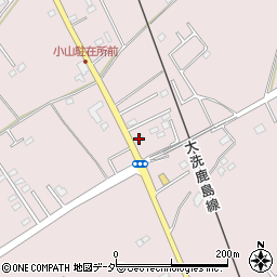 茨城県鹿嶋市小山1032-4周辺の地図