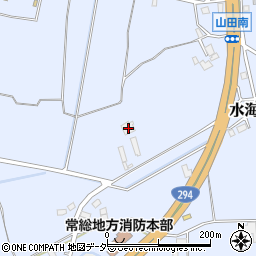 茨城県常総市水海道山田町1171周辺の地図