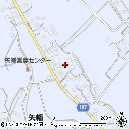 茨城県行方市矢幡578周辺の地図