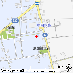 埼玉県春日部市立野496周辺の地図