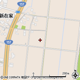 福井県大野市南新在家周辺の地図