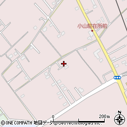 茨城県鹿嶋市小山1102-24周辺の地図