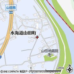 茨城県常総市水海道山田町915周辺の地図