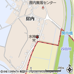 茨城県つくば市房内333周辺の地図