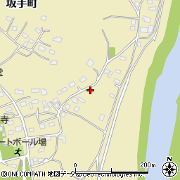 茨城県常総市坂手町805周辺の地図