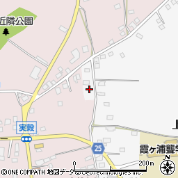 茨城県稲敷郡阿見町上長8周辺の地図