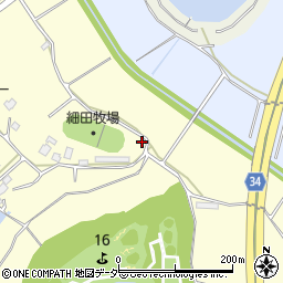 茨城県稲敷郡阿見町上条1477-1周辺の地図