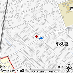 埼玉県白岡市小久喜166-15周辺の地図