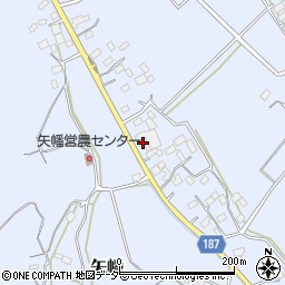 茨城県行方市矢幡569周辺の地図