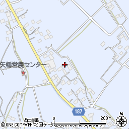 茨城県行方市矢幡579周辺の地図