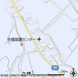茨城県行方市矢幡567周辺の地図