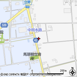 埼玉県春日部市椚160周辺の地図