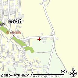 茨城県つくば市桜が丘21-2周辺の地図