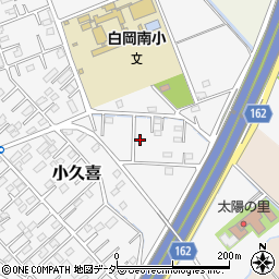埼玉県白岡市小久喜510-12周辺の地図